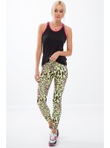 Leopard print sports leggings H006 - Online store - Boutique